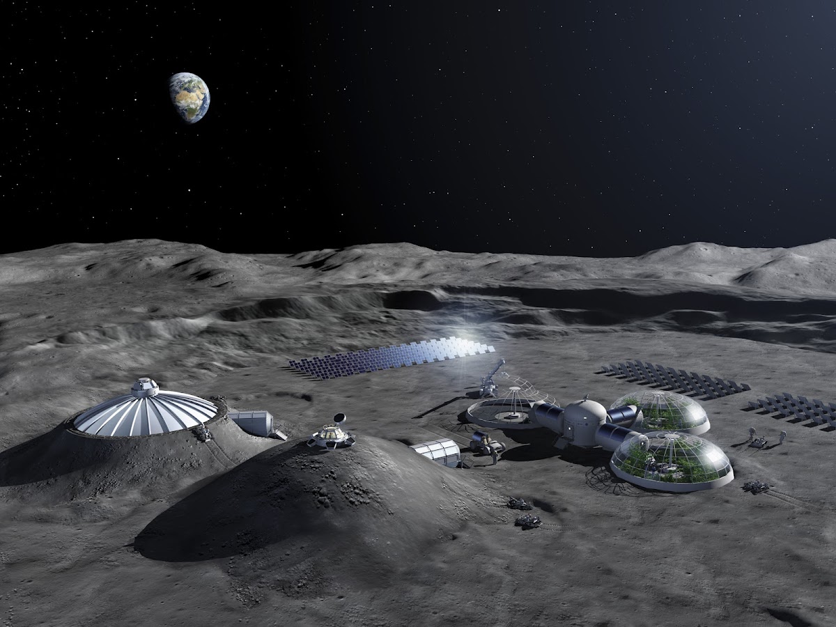Artemis Base Camp by Pierre Carril, ESA